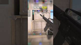 sneaky play 🤫 | #cs2 #csgo #cs2overpass #counterstrike #cs #csgomoments #gaming