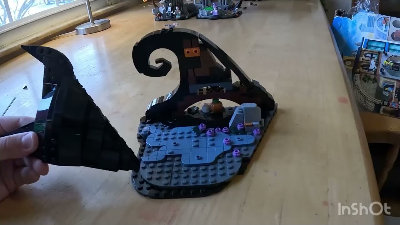 Lego nightmare before Christmas speed build jacks hill