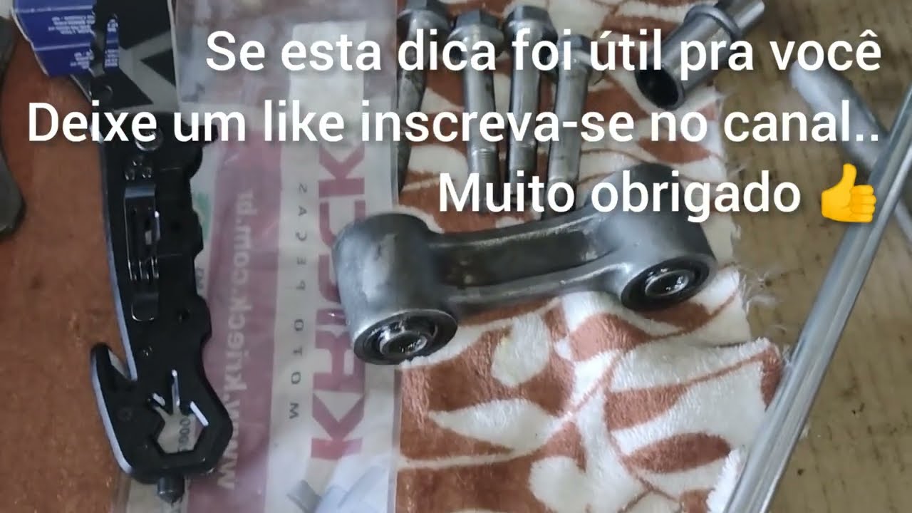 barulho na suspensão traseira da lander 250 Yamaha