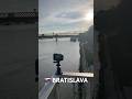 🇸🇰 DANUBE RIVER #bratislava #dji #action4 #2024 #travel #youtubeshorts #youtube
