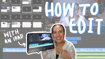 how to edit YouTube videos with an iPad | with lumafusion & procreate!