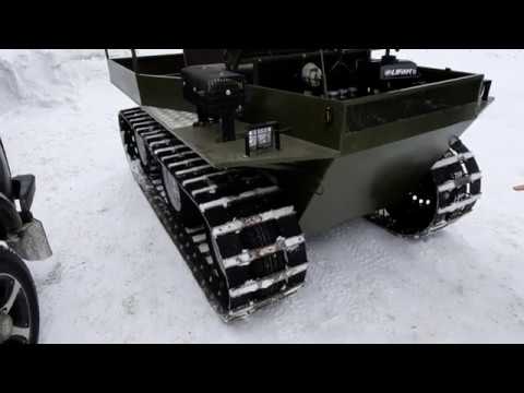 Гусеничный вездеход лайка