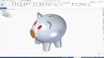 Solid Edge 2020 - Mesh model editing