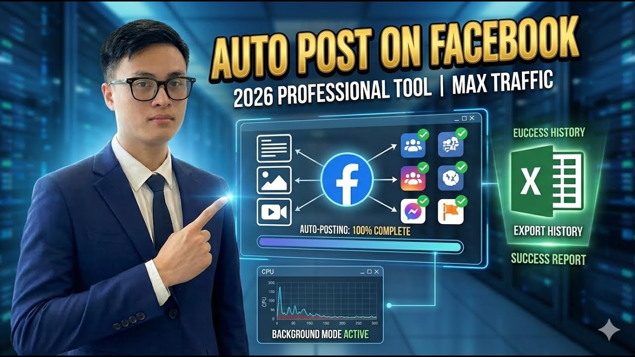 Facebook Automatic Post How to Post On Facebook Automatically | Auto Post Tool 2026 - YouTube