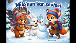 Milonun Kar Sevinci ⛄🐰🐻 - Kar Şarkısı 🎵