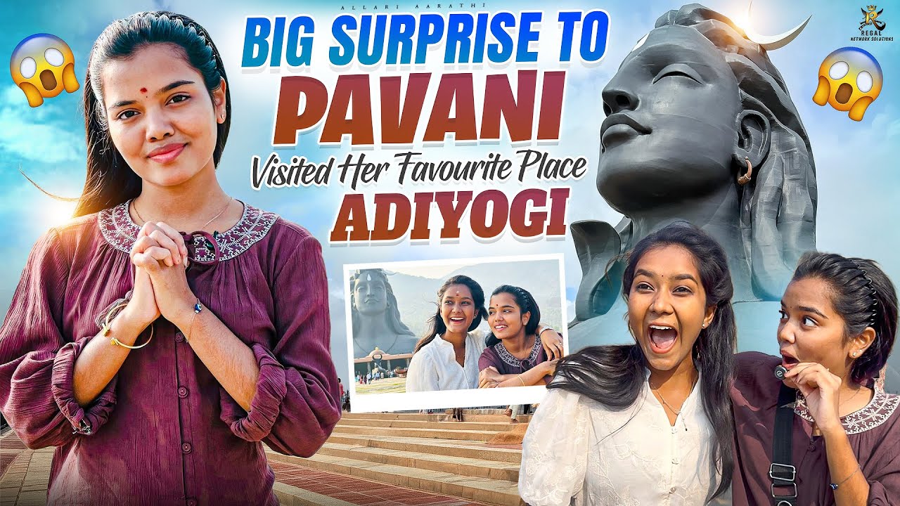 Surprise to my BestFriend 😍😘 || Adiyogi || Allari Aarathi vlog #trending #shivaratri 