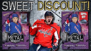 I Found an INSANE DEAL on these NHL Hockey Card Boxes! (2020-21 Metal Universe)