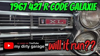 Hasn't Run in Over 40 Years!! / 1967 Ford Galaxie 427 R Code 7 Litre XL500 / Will it Run?