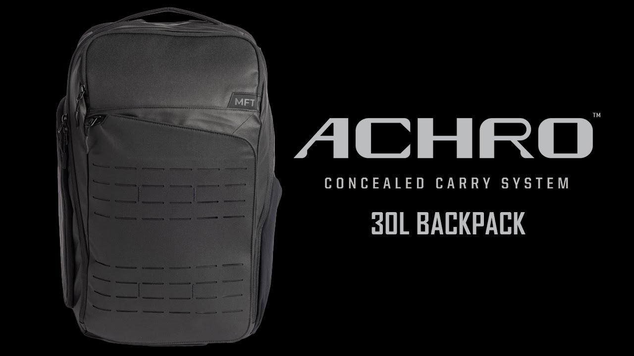 Achro™ Concealed Carry System 30L Backpack