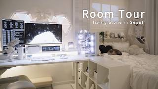 𝐑𝐨𝐨𝐦 𝐓𝐨𝐮𝐫🏠집순이가 하루종일 있고 싶은 공간🛏️3평 작은방 룸투어, 데스크셋업 screenshot 3