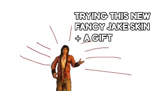 TRYING OUT THIS NEW FANCY JAKE SKIN + A GIFT