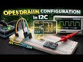 GPIO Open-Drain Configuration Explained | Theory, Working &amp; Examples