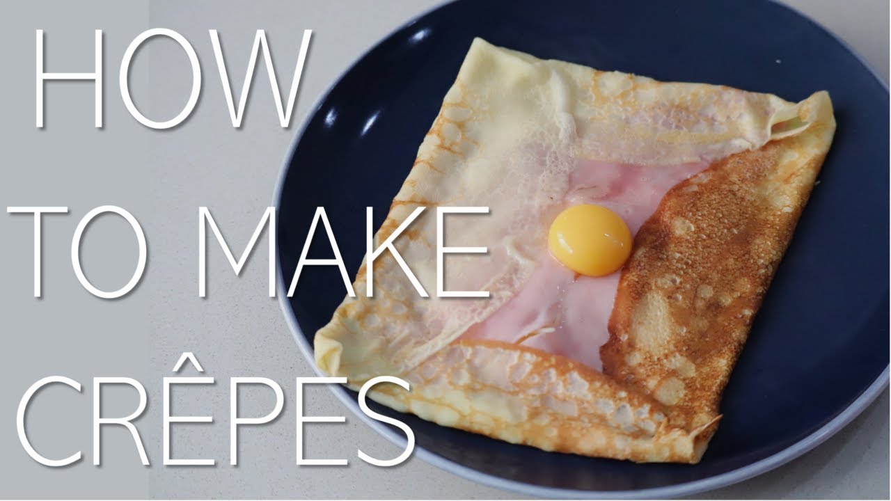 How To Cook Crepes YouTube