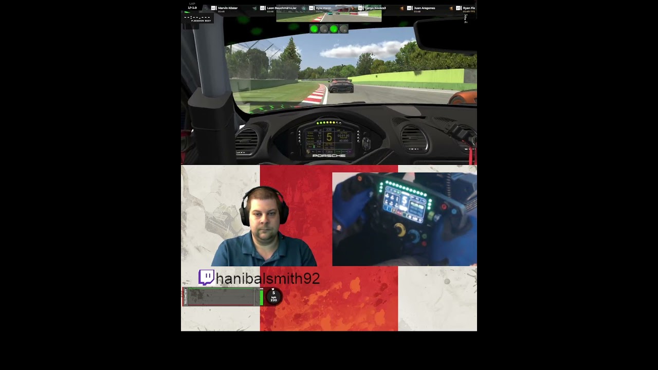 Mein erstes Offizial an dem Tag - Imola Startphase   