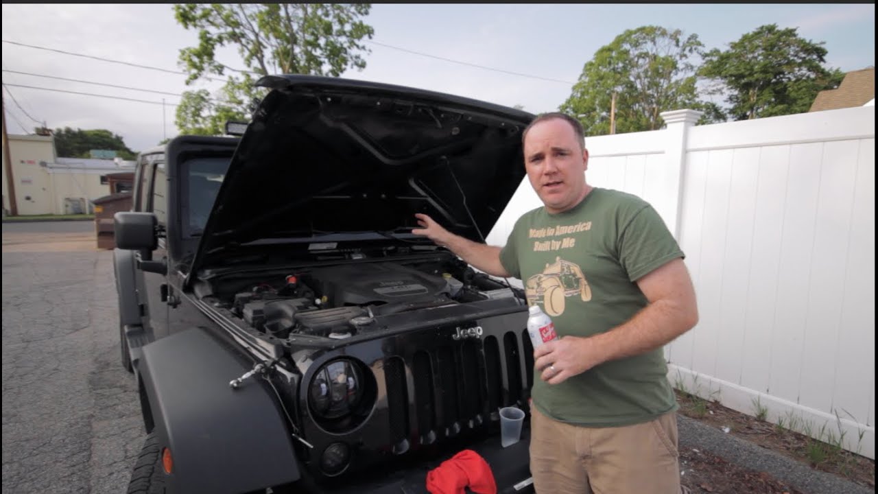 How to properly Seafoam a Jeep Wrangler JK - YouTube