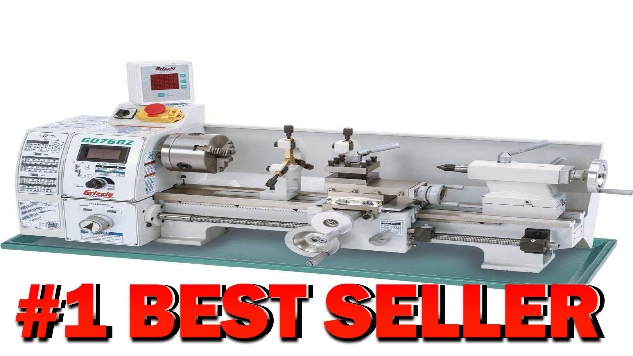 Grizzly Industrial G0768Z 8" x 16" Variable Speed Lathe with X Z Axis DRO - B07KKNVBWS