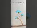 I can use blue colour 😁 1 stroke painting tutorial for beginners 😱 #paintonline #shorts