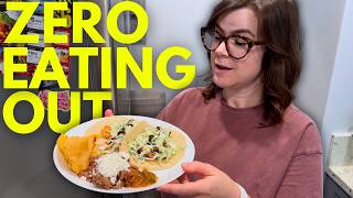 Cooking EVERY meal at home for a WHOLE month