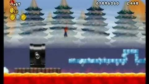 NSMB Custom level - Ice and Fire