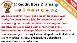 My boss said I d never get a raise because I was lucky to even have a job So I secretly