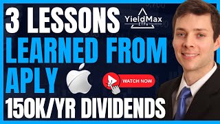 3 Lessons Learned From Investing With APLY (Yieldmax High Yield Dividend Funds: AAPL) #FIRE
