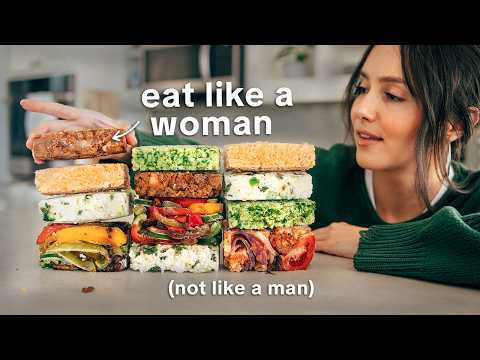 I tried the viral “lego” meal prep but with one big change