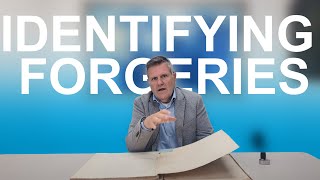 ART FORGERS' SECRETS REVEALED: Lean how to identify forgeries on antique paper