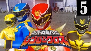 [Dolphin] [ENG SUB] Super Sentai Battle: Ranger Cross - Walkthrough Part 5 (1080p 60FPS)