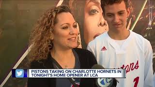 Pistons fans ready for first game at Little Caesars Arena