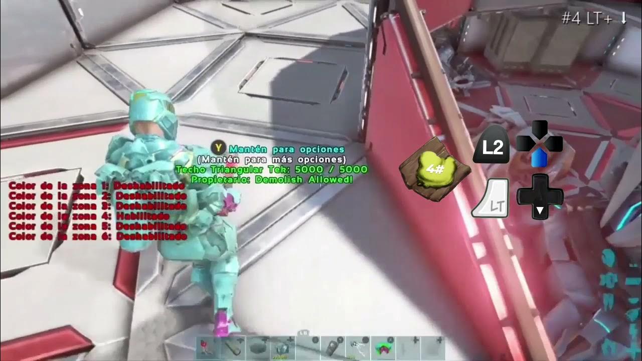 Cómo usar la pistola de aerosol Ark Génesis ark2 PlayStation xbox one