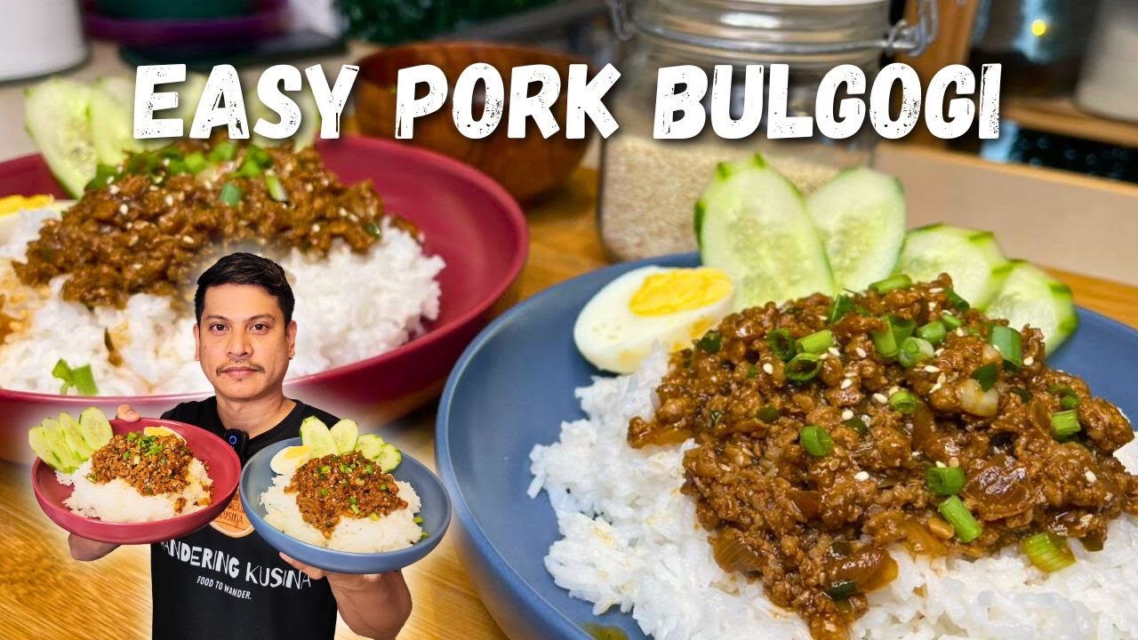 Easy Pork Bulgogi YouTube
