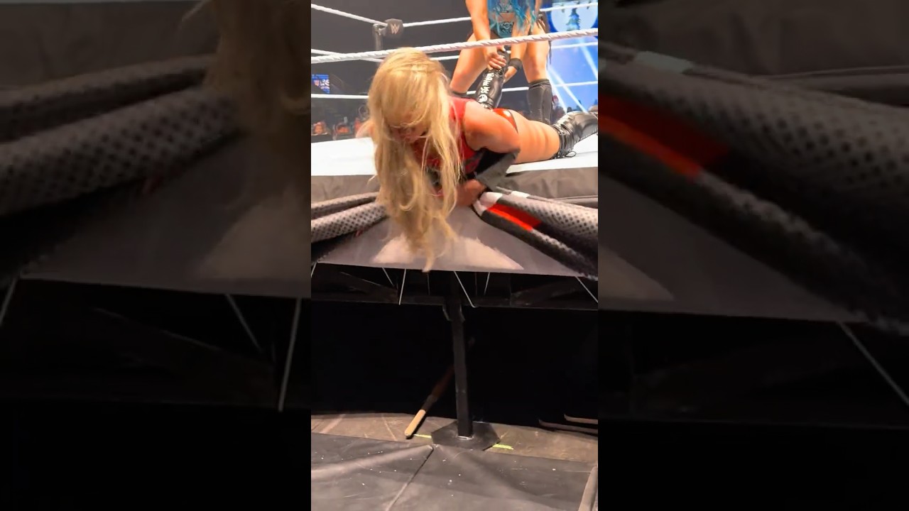 Liv Morgan Needed My Help 🤣❤️ But I Froze&hellip; So She Grabbed the Ring Apron Herself 😅💀 #WWE #Viral
