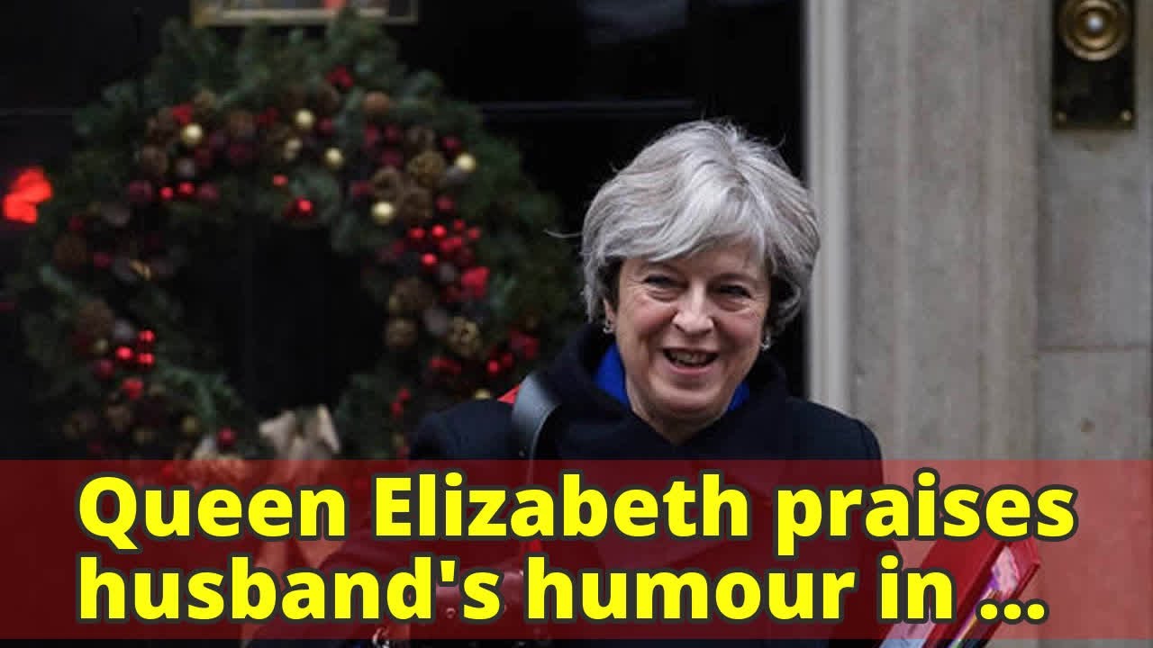 Queen Elizabeth praises husband's humour in Christmas message