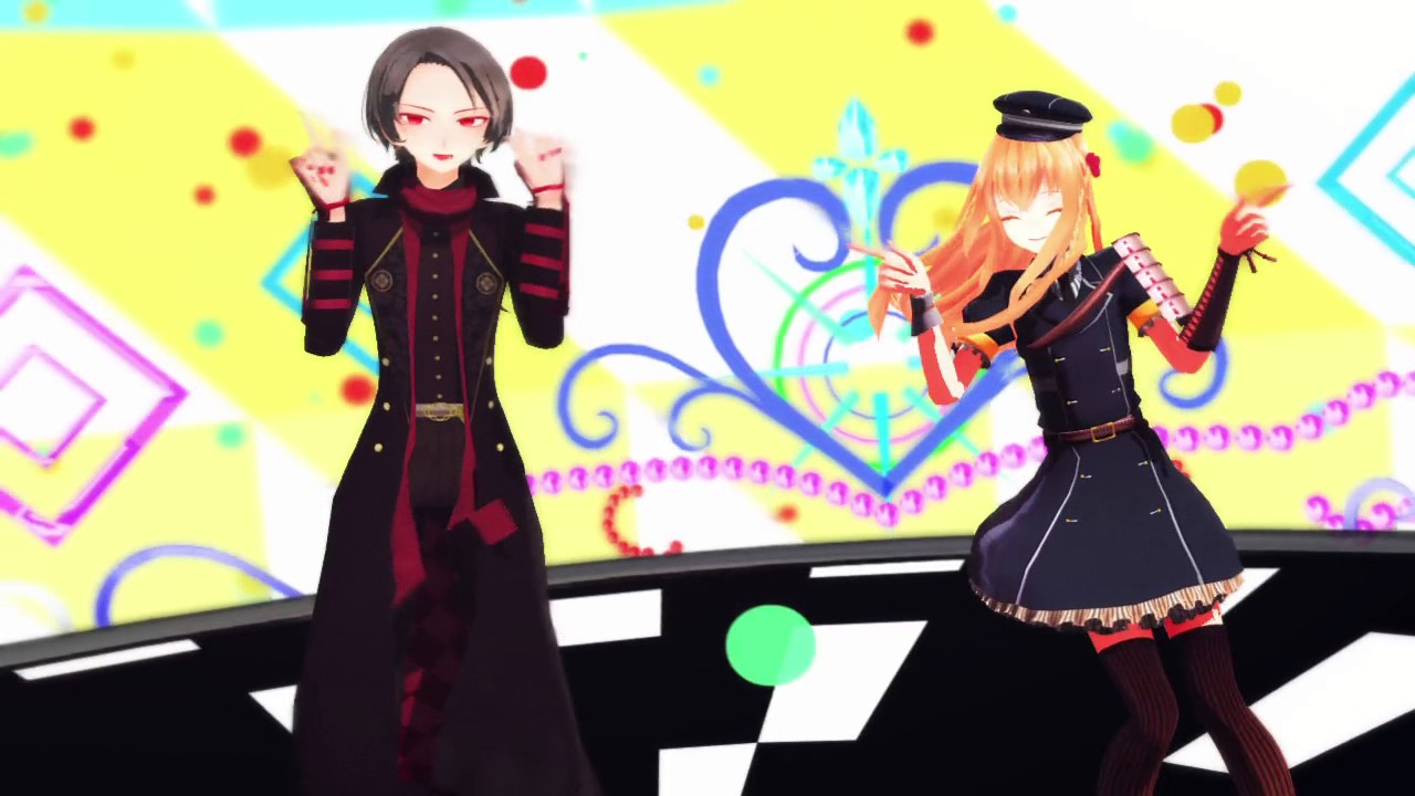 【MMD刀剣乱舞】 drop pop candy 【加州清光＆乱藤四郎】