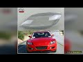 For Mazda RX8 20012010 Car Replacement Headlight Case Shell Light Lamp Headlight Lens Cover Headlam