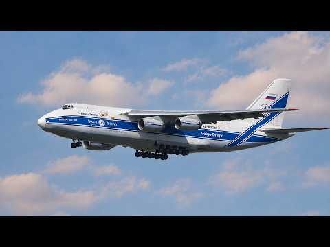 You won't Believe How Massive This Plane Is! | Antonov AN-124-100-150 | Aviation highlights