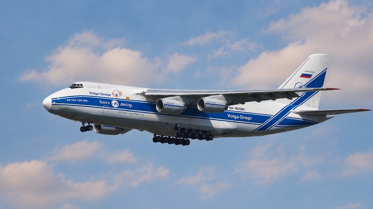 You won't Believe How Massive This Plane Is! | Antonov AN-124-100