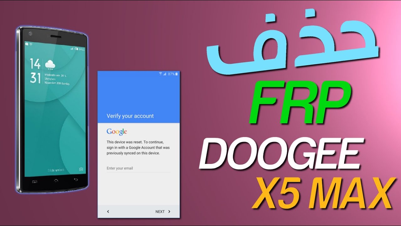 Doogee X5 Max Gmail FRP YouTube