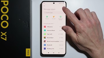 Poco X7: How to Reset App Preferences?