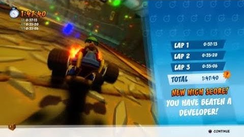 CTRNF - Drift vs. Developer (Sewer Speedway)