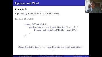 Introduction to Theoretical Computer Science - lecture 6: formal languages, regular expressions