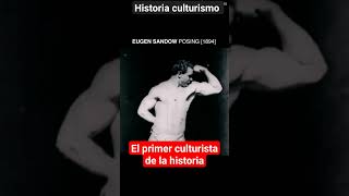 EL PRIMER CULTURISTA DE LA HISTORIA POSANDO #shorts #culturismo #hugovandamme