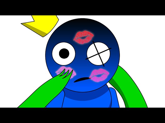 Top 10 Blue x Green Animation Meme - Rainbow Friends 