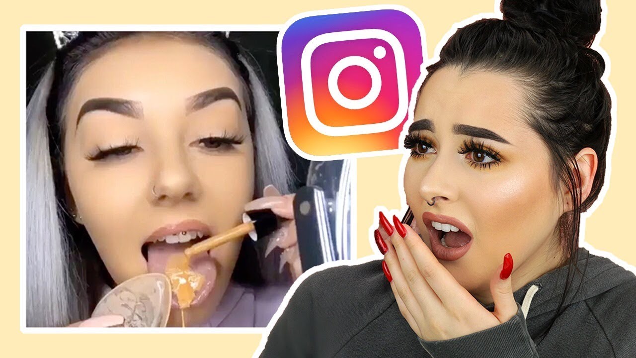 MAKEUP ARTIST REACTS TO CLICKBAIT INSTAGRAM VIDEOS YouTube