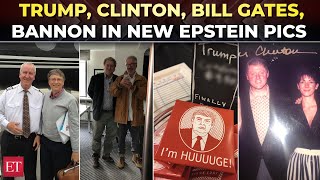 Dems drop new Epstein bomb; Photos of Trump, Clinton, Bannon, Gates released: ‘End the Cover-Up NOW’