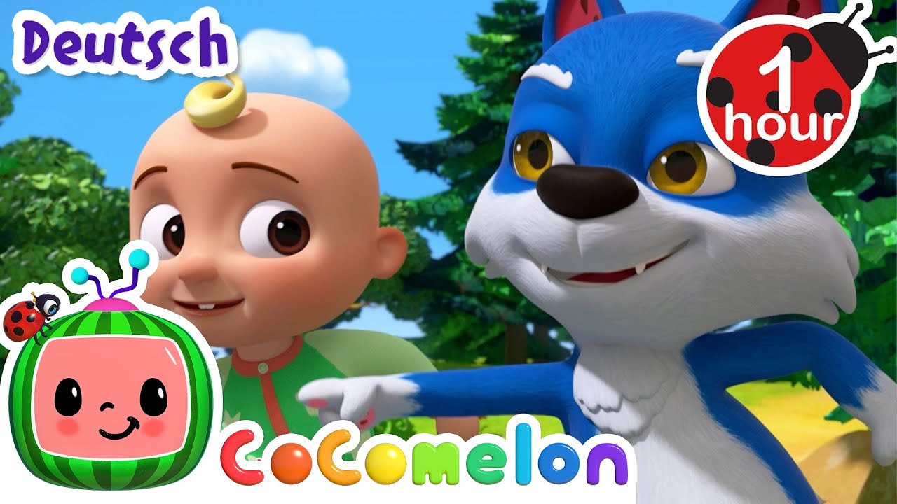 Tierchen Tanz! 🐾💃 | CoComelon - JJ's Animal Time Deutsch | Cartoons und Kinderlieder
