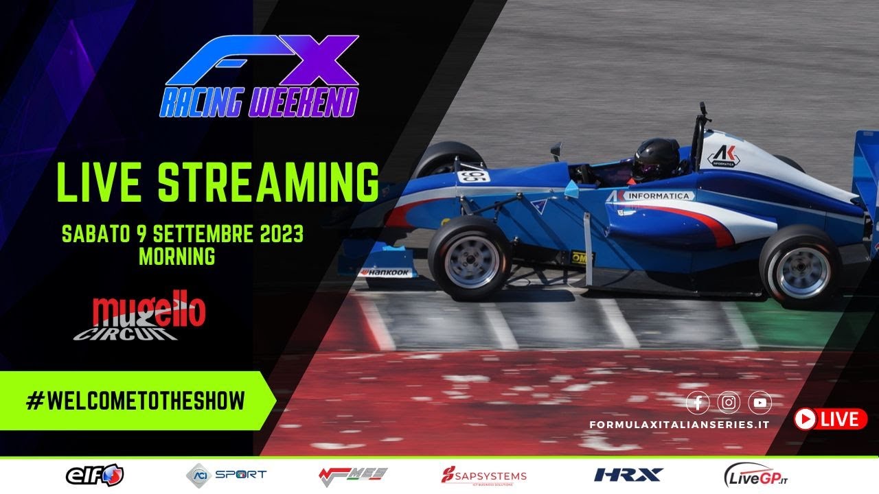 FX Racing Weekend | Mugello 2023 - Live Streaming Day 1 (mattino) - YouTube