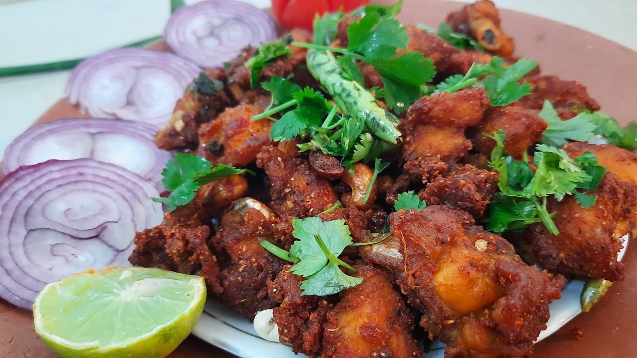 Crispy Kaju Chicken Pakoda | TELUGU - YouTube