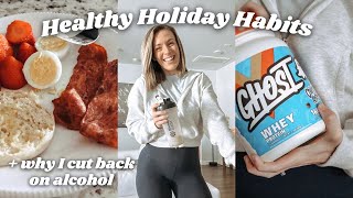VLOGMAS DAY 2 ✨ Healthy Holiday Habits &amp; My Workout Routine