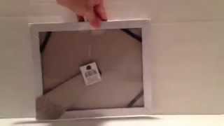 8x10 white picture frame